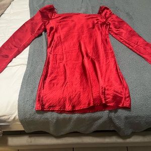 red princess polly size 10 dress